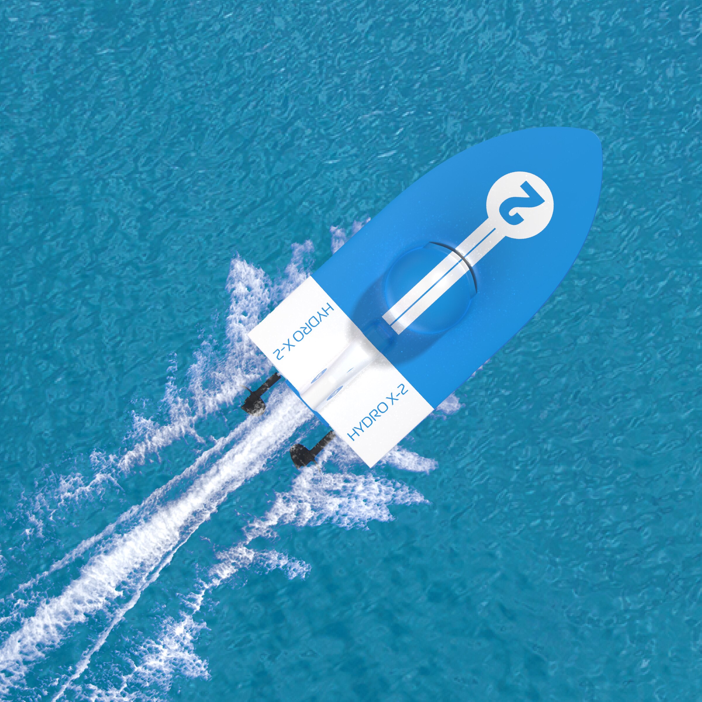 Radiocontrol Hydro Racer Sharper Image 4