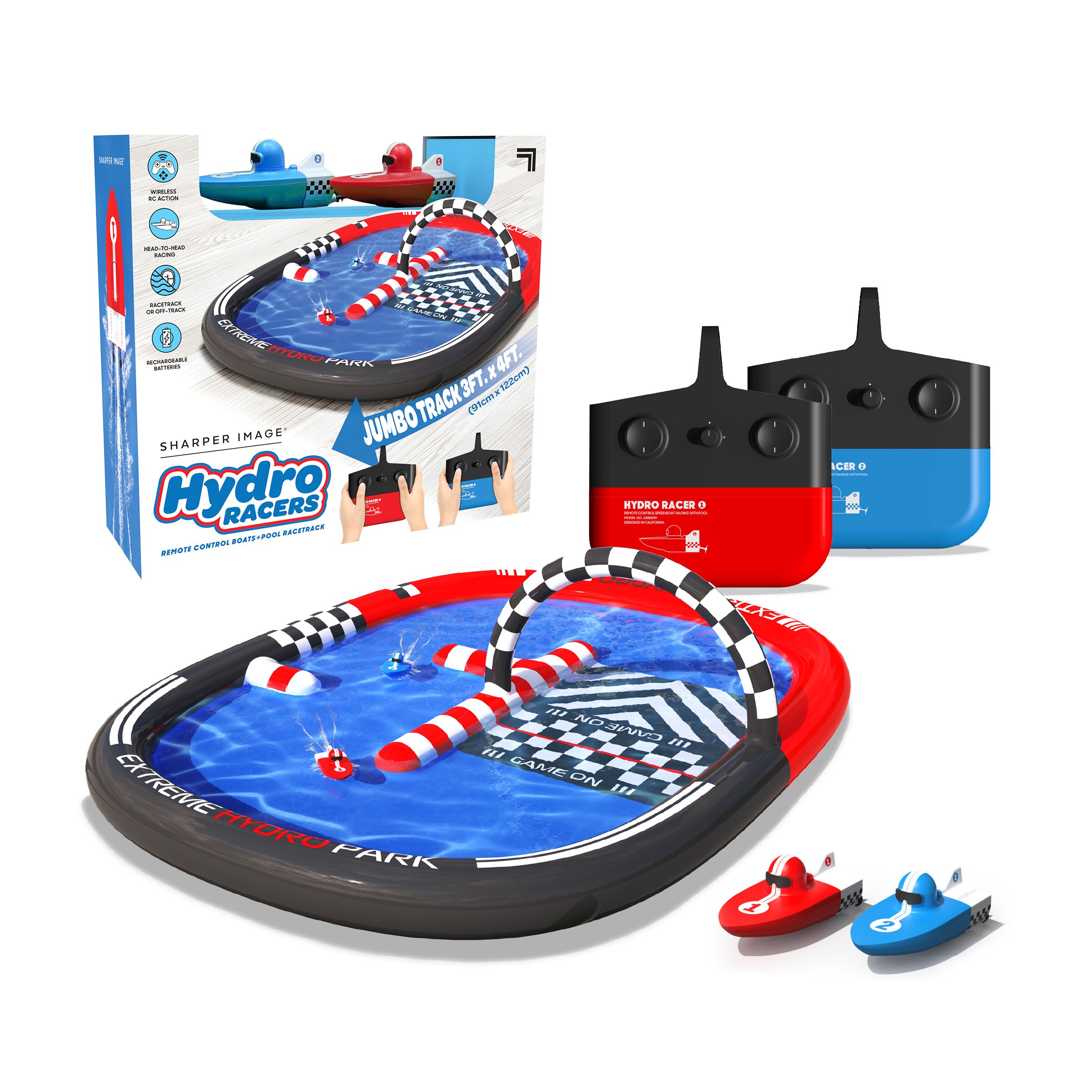 Sharper Image – Radiocontrol Hydro Park Lanchas con piscina Sharper Image.