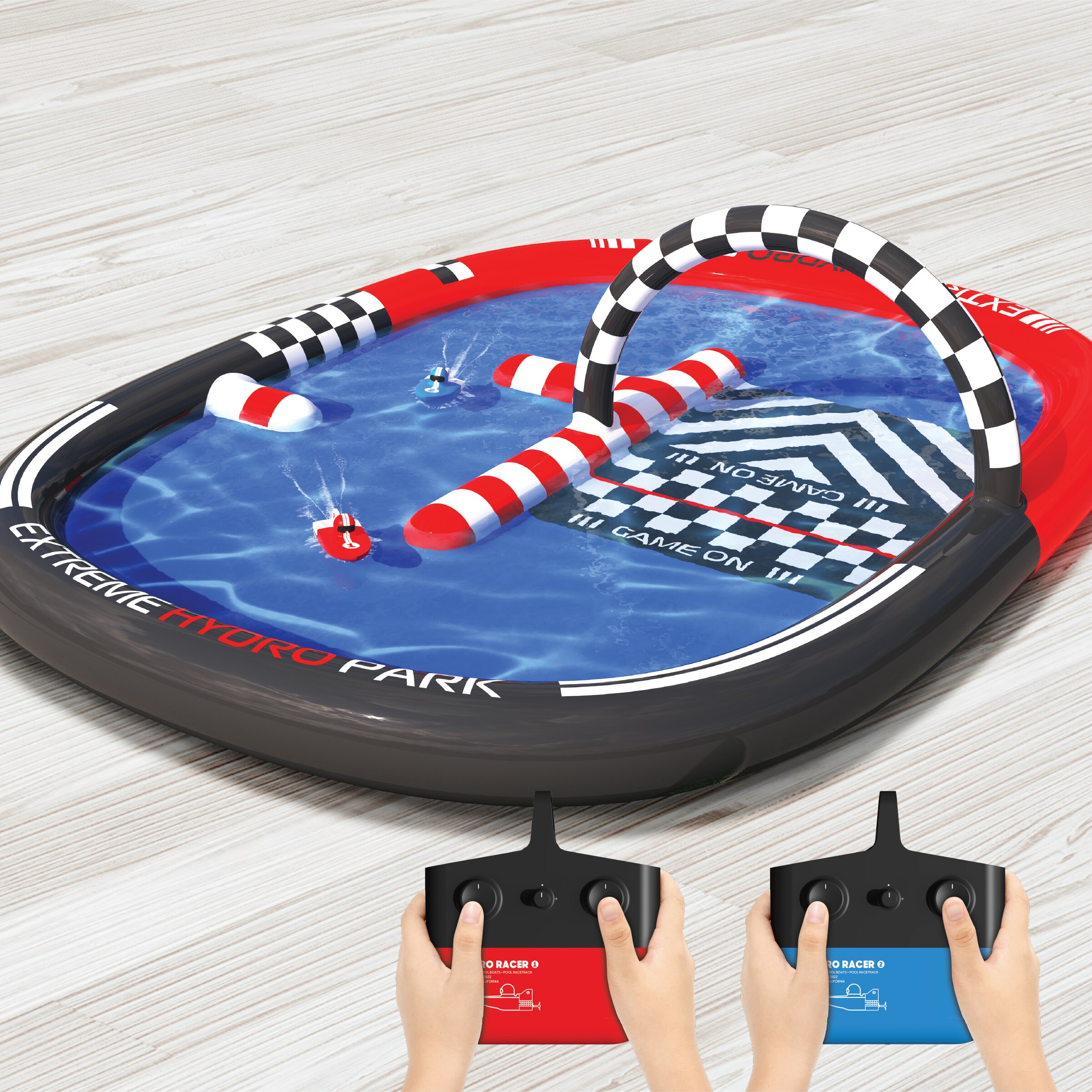 Radiocontrol Hydro Park Lanchas con piscina Sharper Image 5