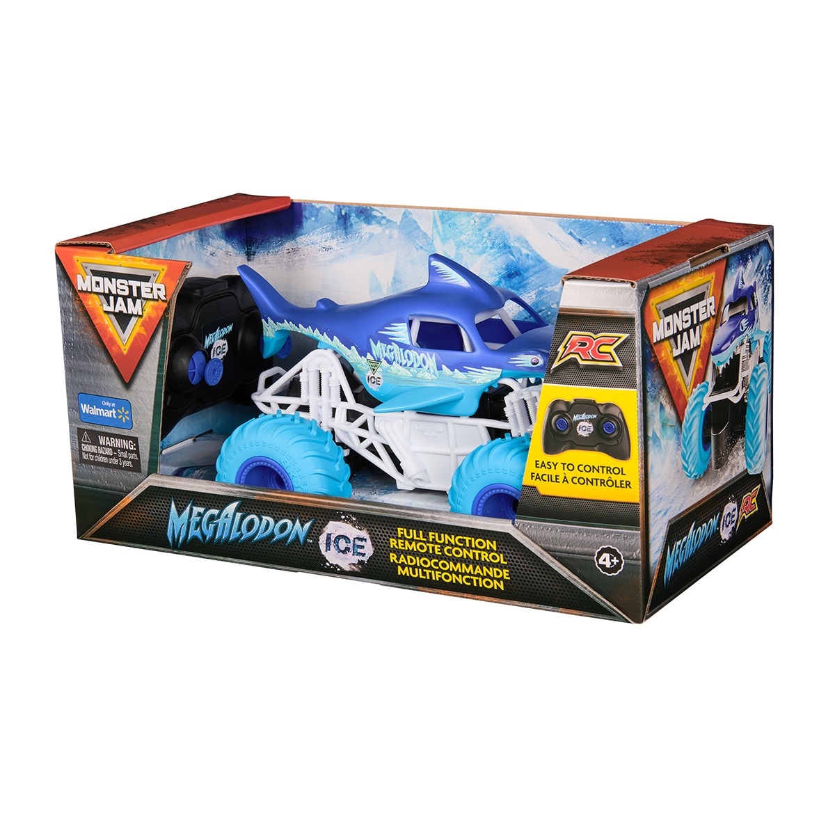 Radiocontrol Megalodon Ice 1:24 Monster Jam 4