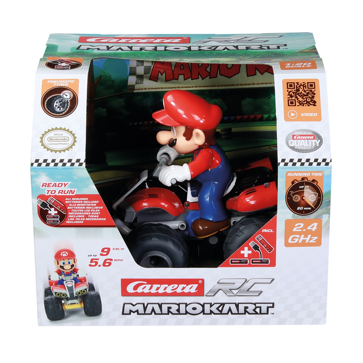 Radiocontrol Quad Mario Kart Carrera 11