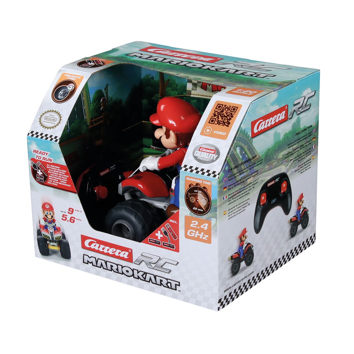 Radiocontrol Quad Mario Kart Carrera 13