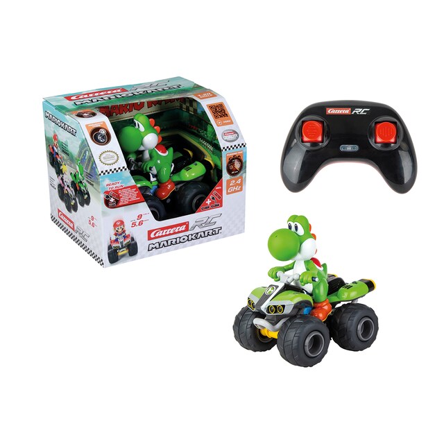 Imagen 0 de Radiocontrol Quad Yoshi Mario Kart Carrera