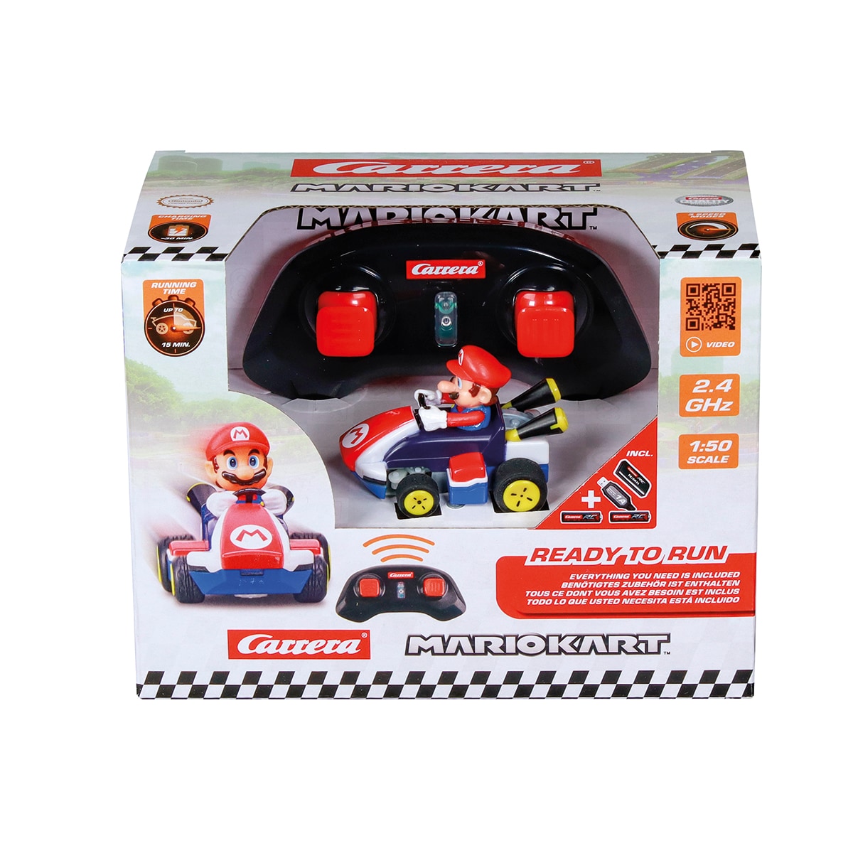Radio control Kart Mini RC Mario Kart Carrera 11