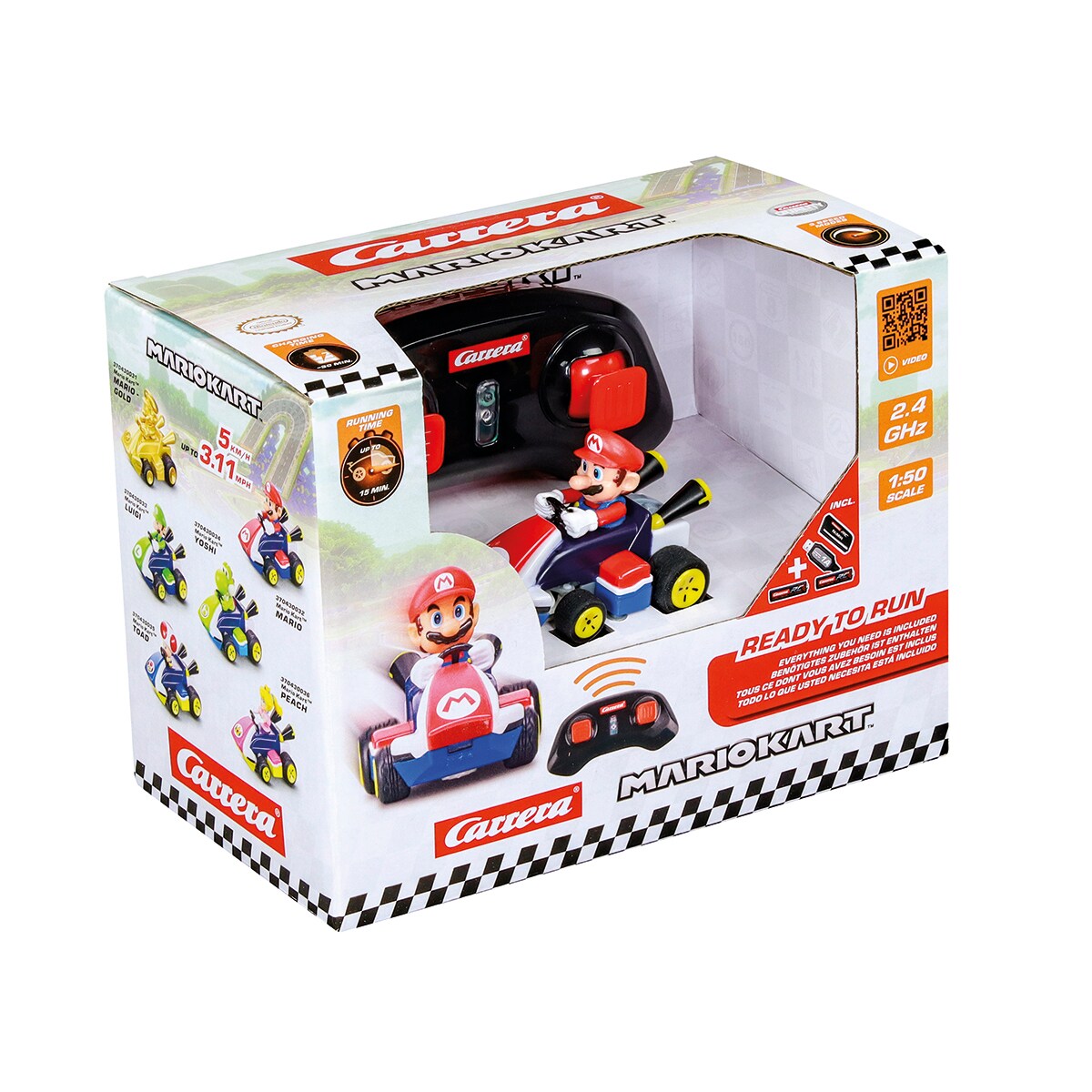 Radio control Kart Mini RC Mario Kart Carrera 12