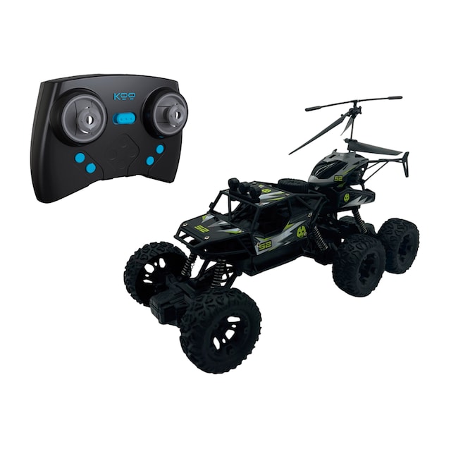 Imagen 0 de Ciclon tierra aire, un vehículo y un helicóptero con tecnología 2.4 GHz