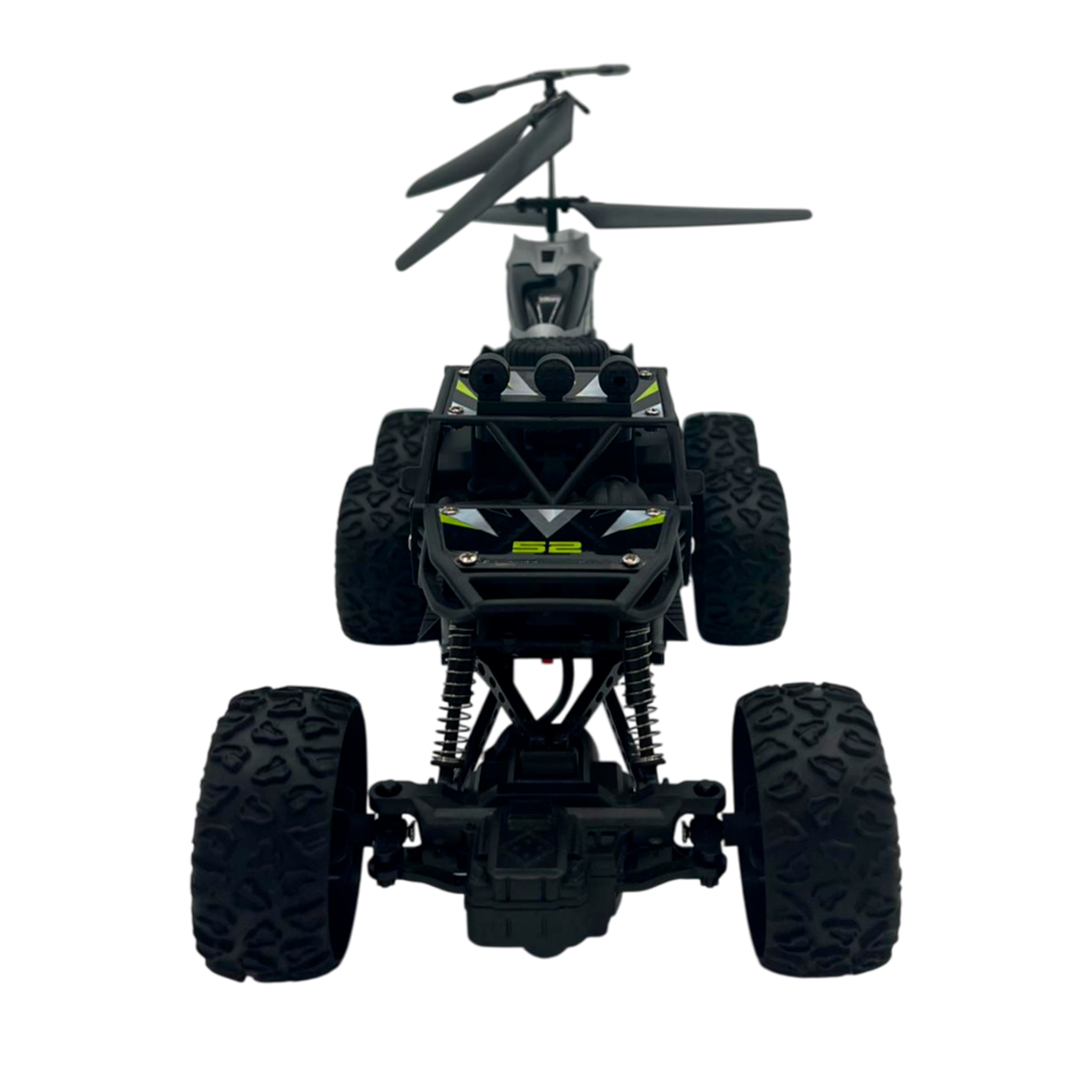 Ciclon tierra aire, un vehículo y un helicóptero con tecnología 2.4 GHz 6