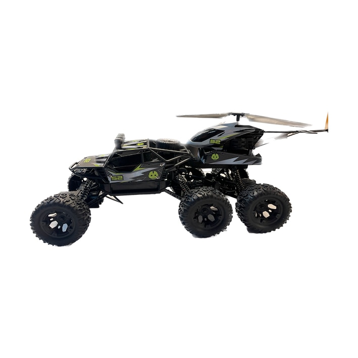 Ciclon tierra aire, un vehículo y un helicóptero con tecnología 2.4 GHz 10