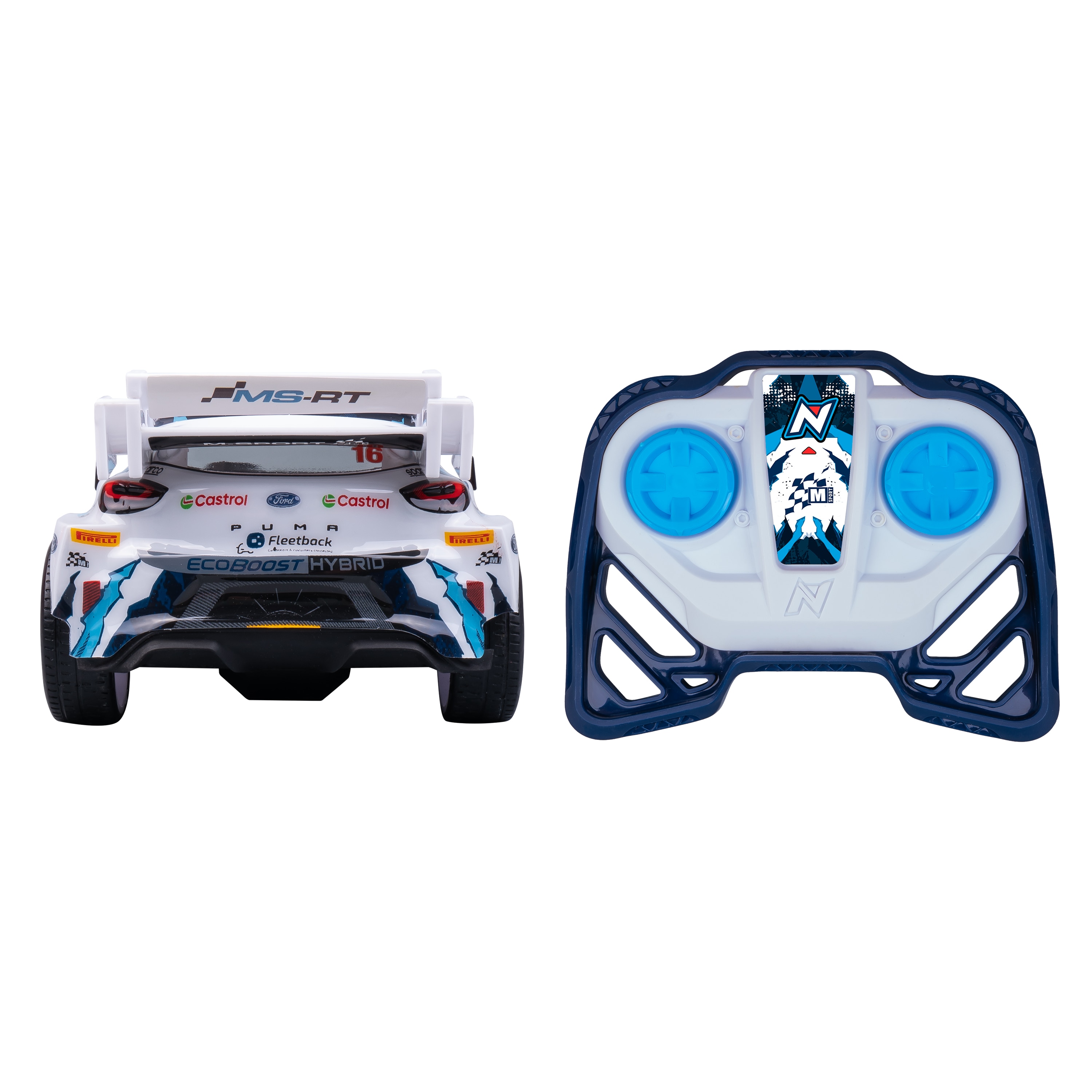 Coche radiocontrol 1.18 RED BULL FORD con luces Molto 3