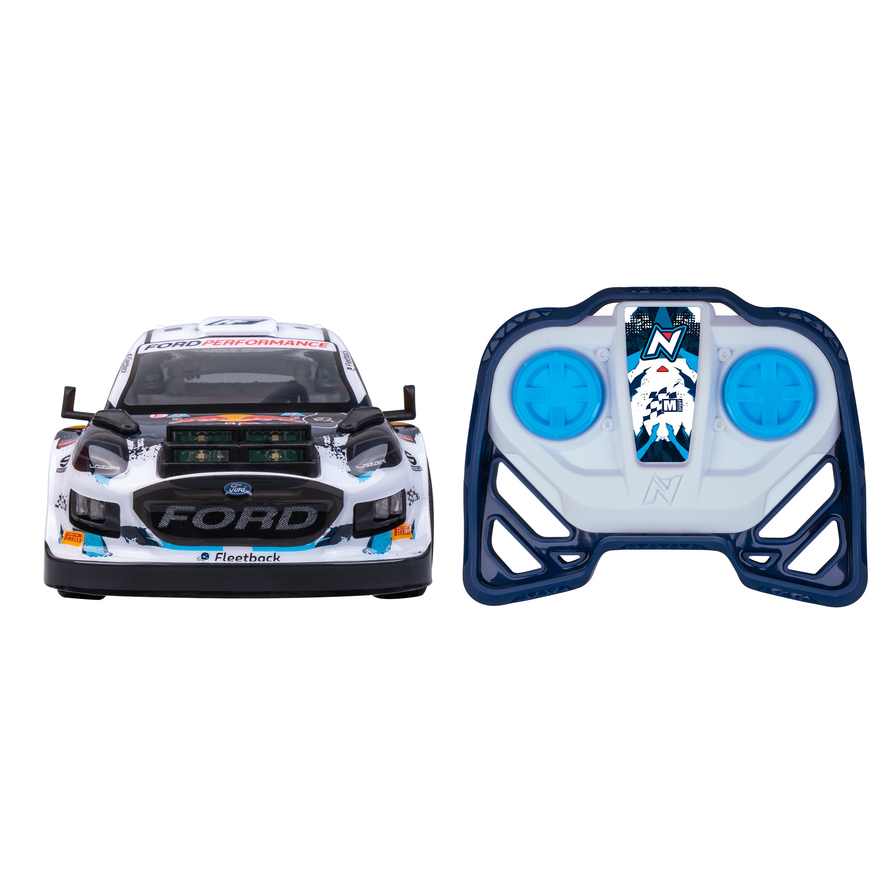 Coche radiocontrol 1.18 RED BULL FORD con luces Molto 4