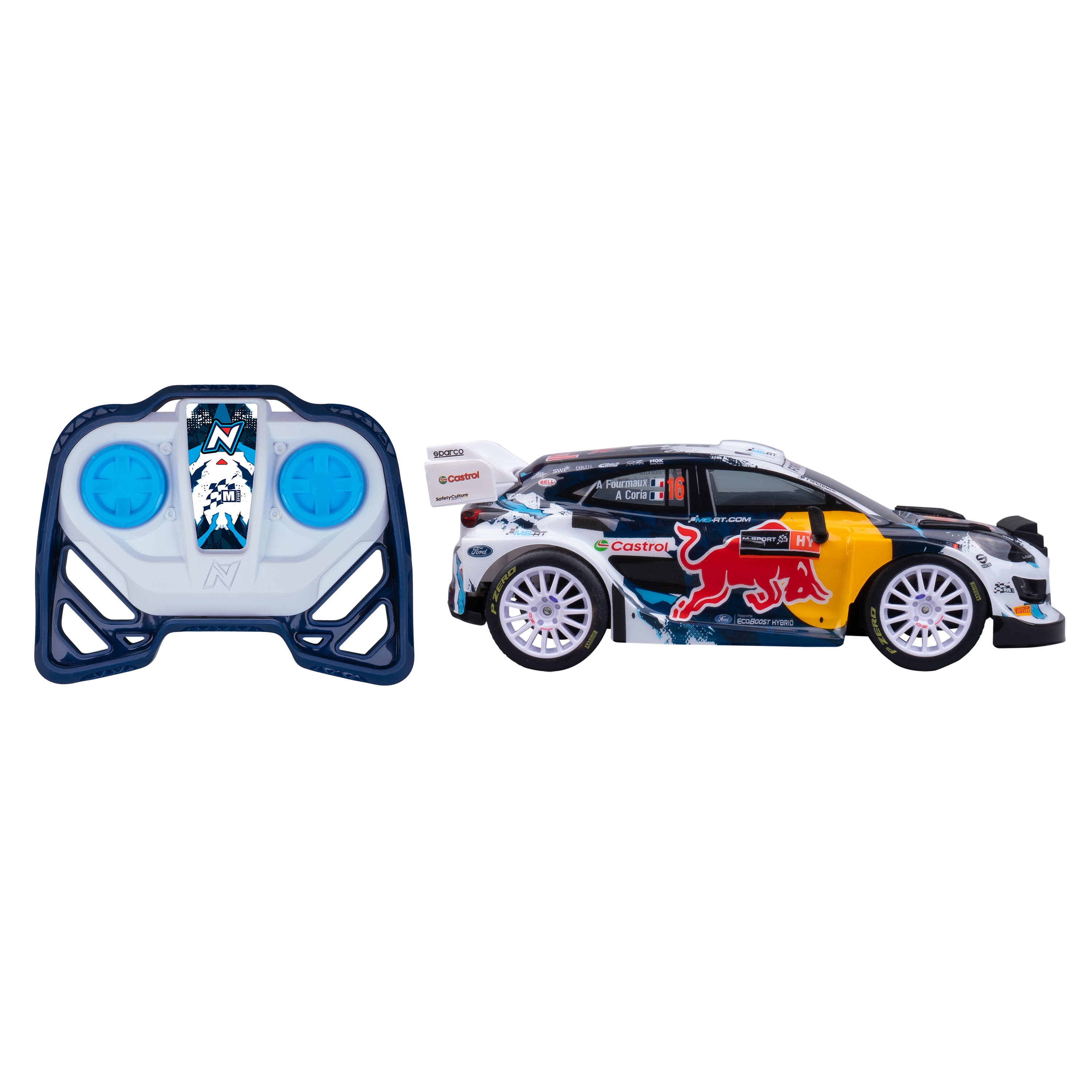 Coche radiocontrol 1.18 RED BULL FORD con luces Molto 7
