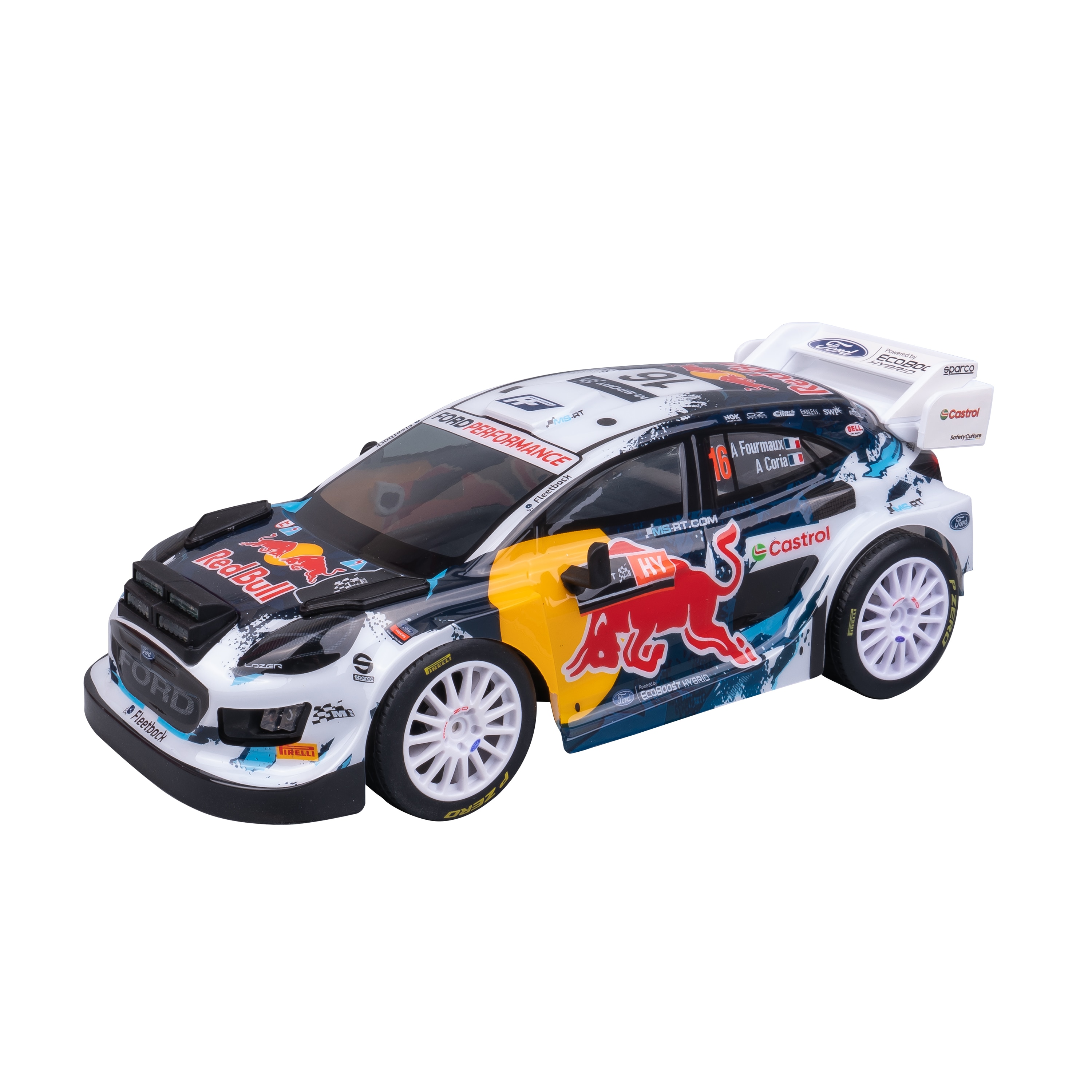 Coche radiocontrol 1.18 RED BULL FORD con luces Molto 9