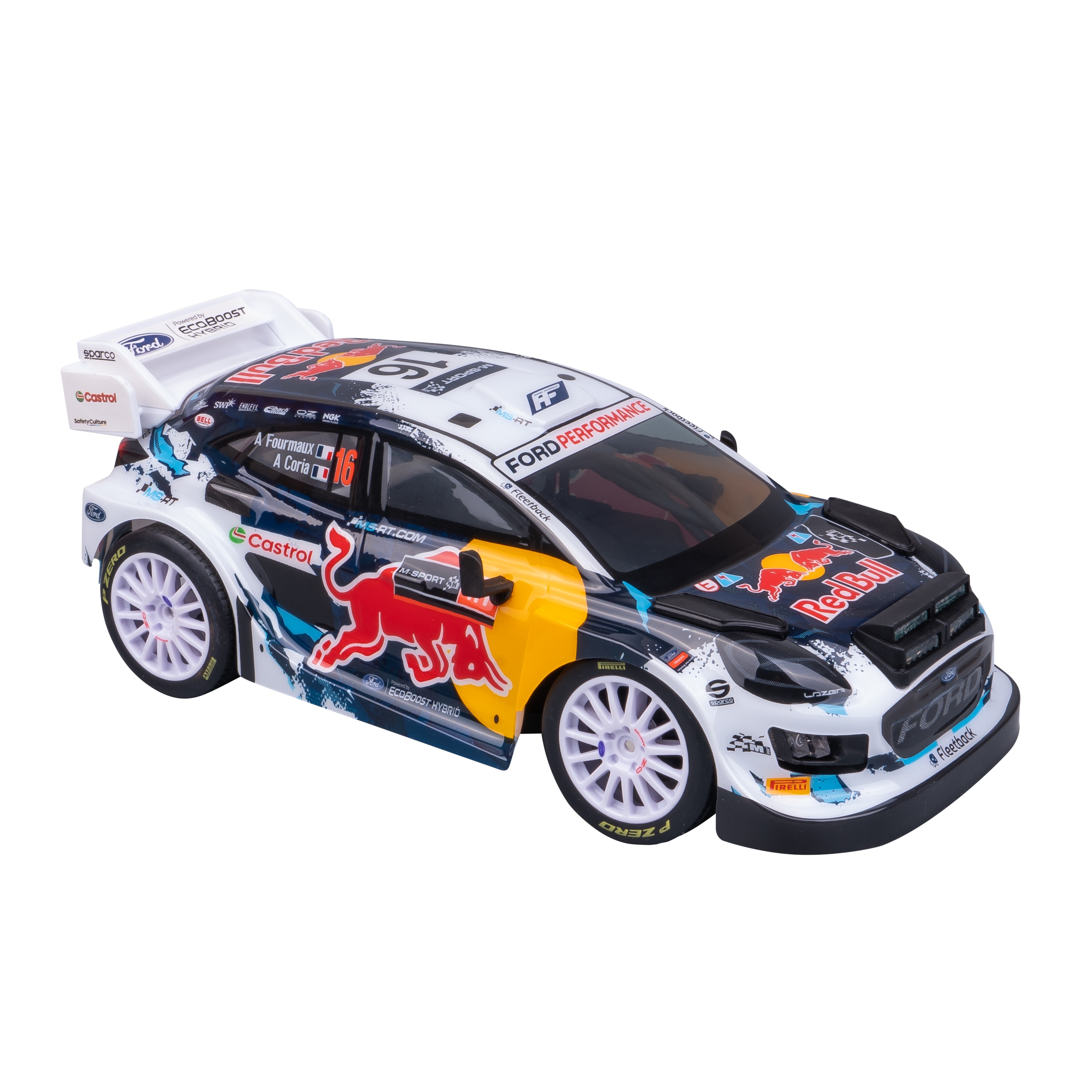 Coche radiocontrol 1.18 RED BULL FORD con luces Molto 10