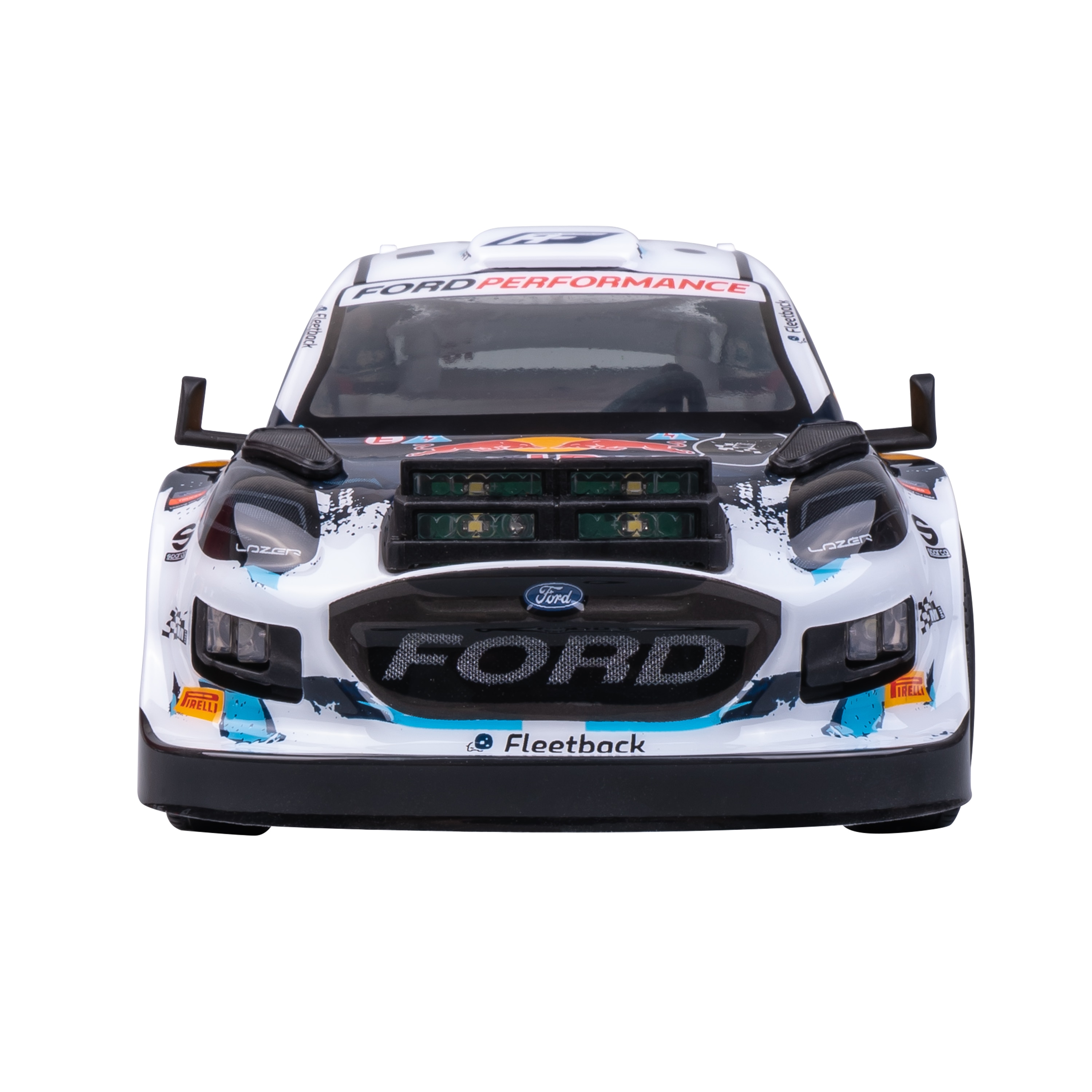 Coche radiocontrol 1.18 RED BULL FORD con luces Molto 12