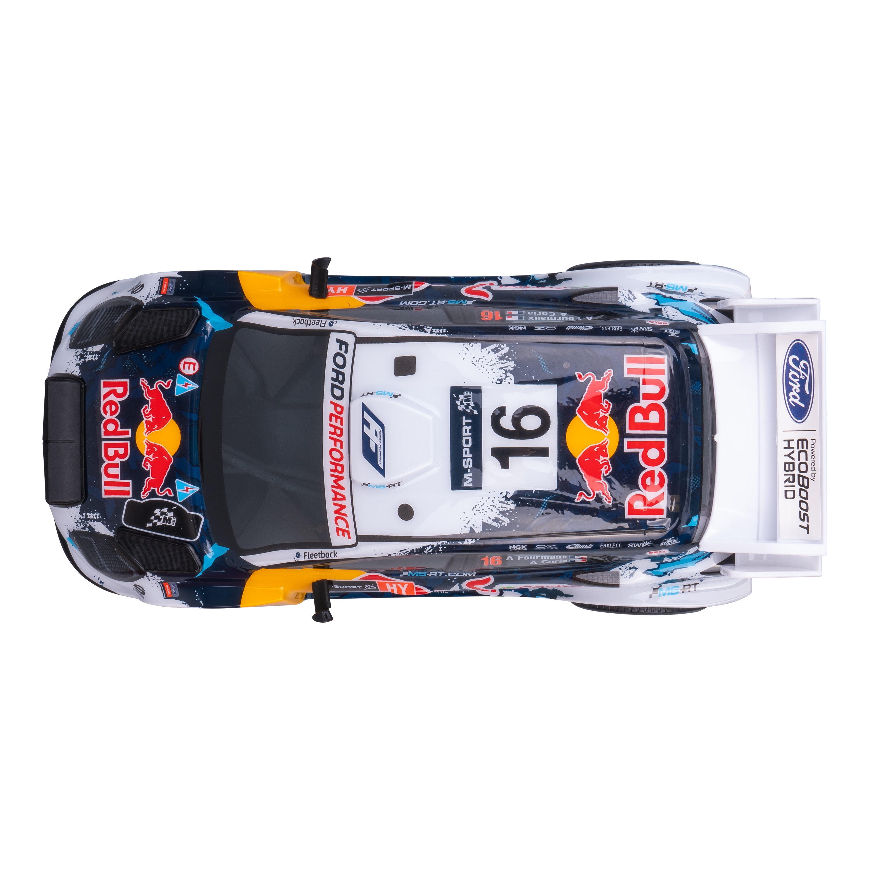 Coche radiocontrol 1.18 RED BULL FORD con luces Molto 13