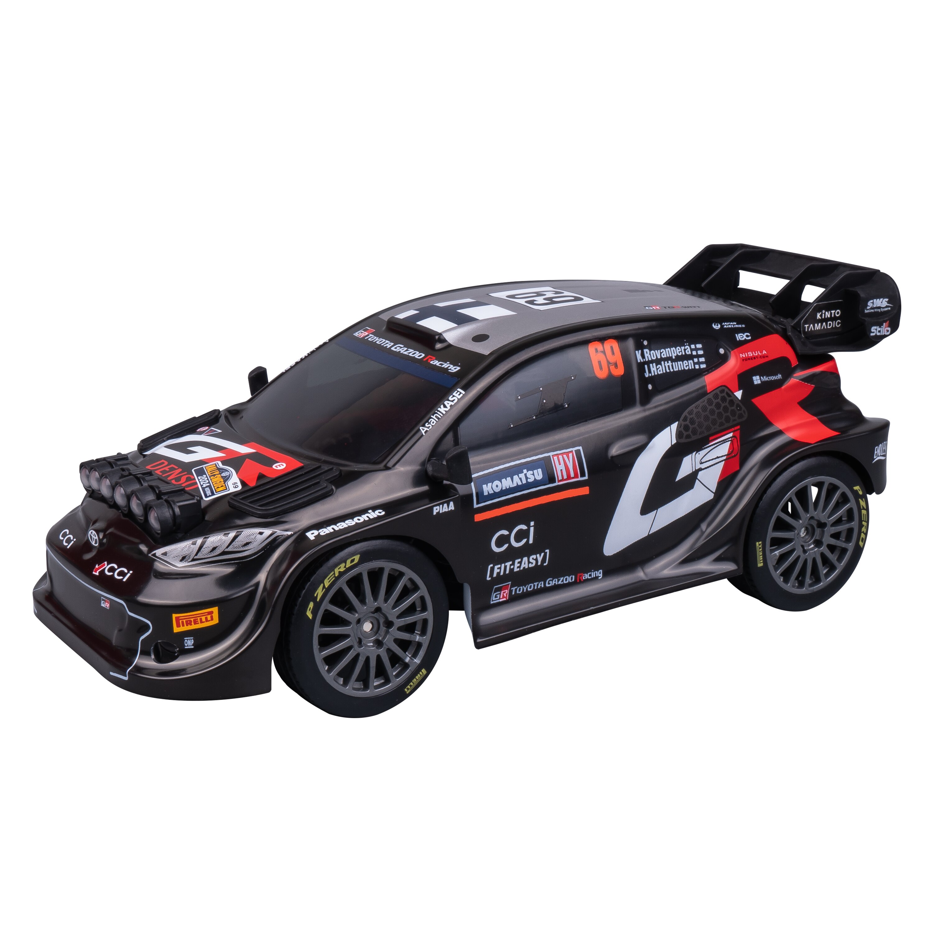 Coche radiocontrol 1.18 GR Toyota con luces Molto 9