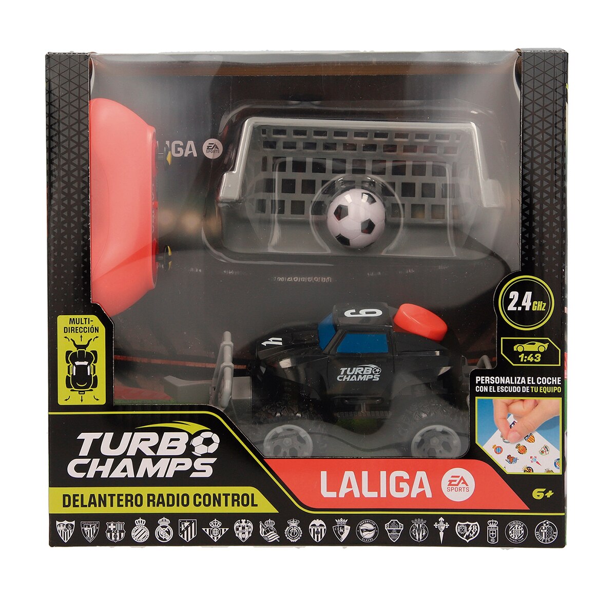 Coche teledirigido La Liga Rc Car Turbo Champs 2