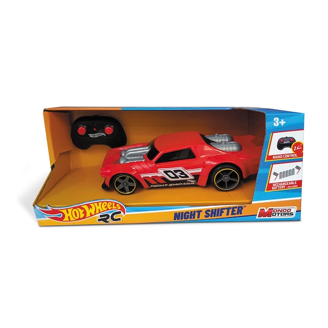 Imagen 0 de Coche radiocontrol 1:16 Hot Wheels Night Shifter 2.4 Ghz Mondo