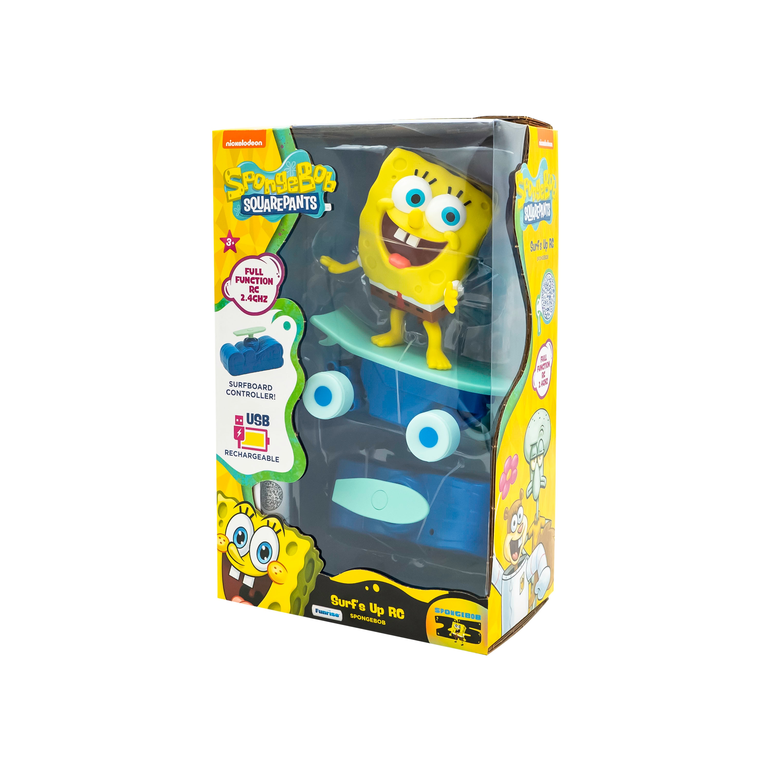 Vehículo radiocontrol Bob Surfero Bob Esponja Funrise Toys 3
