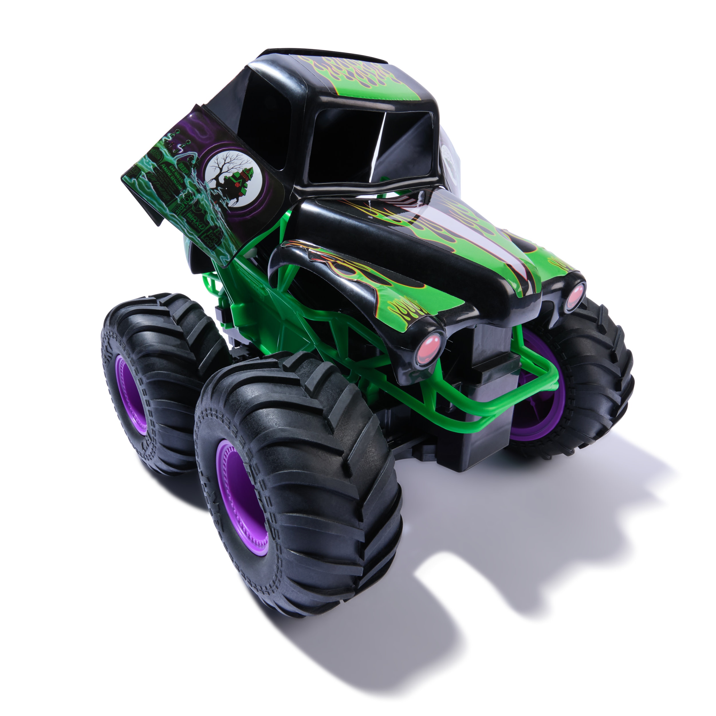 Monster Jam - Monster Truck oficial Smash & Bash Grave Digger RC escala 1:15 5
