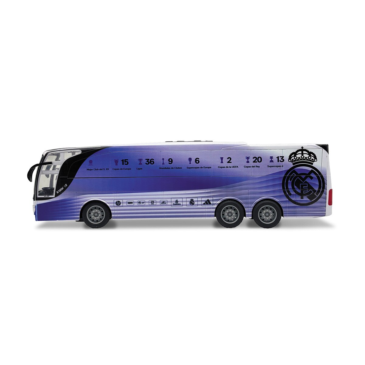 Mondo – Radiocontrol Pull Back Bus Real Madrid C.F. Mondo.
