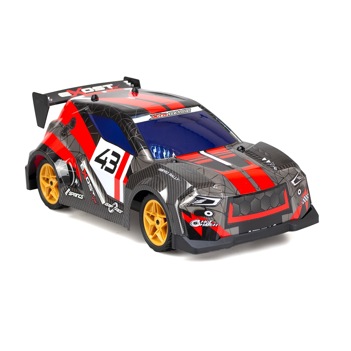 Vehículo radiocontrol Exost rally XTR Bizak 2