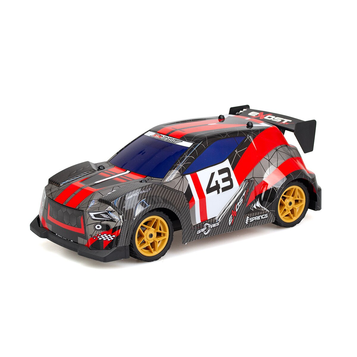 Vehículo radiocontrol Exost rally XTR Bizak 3