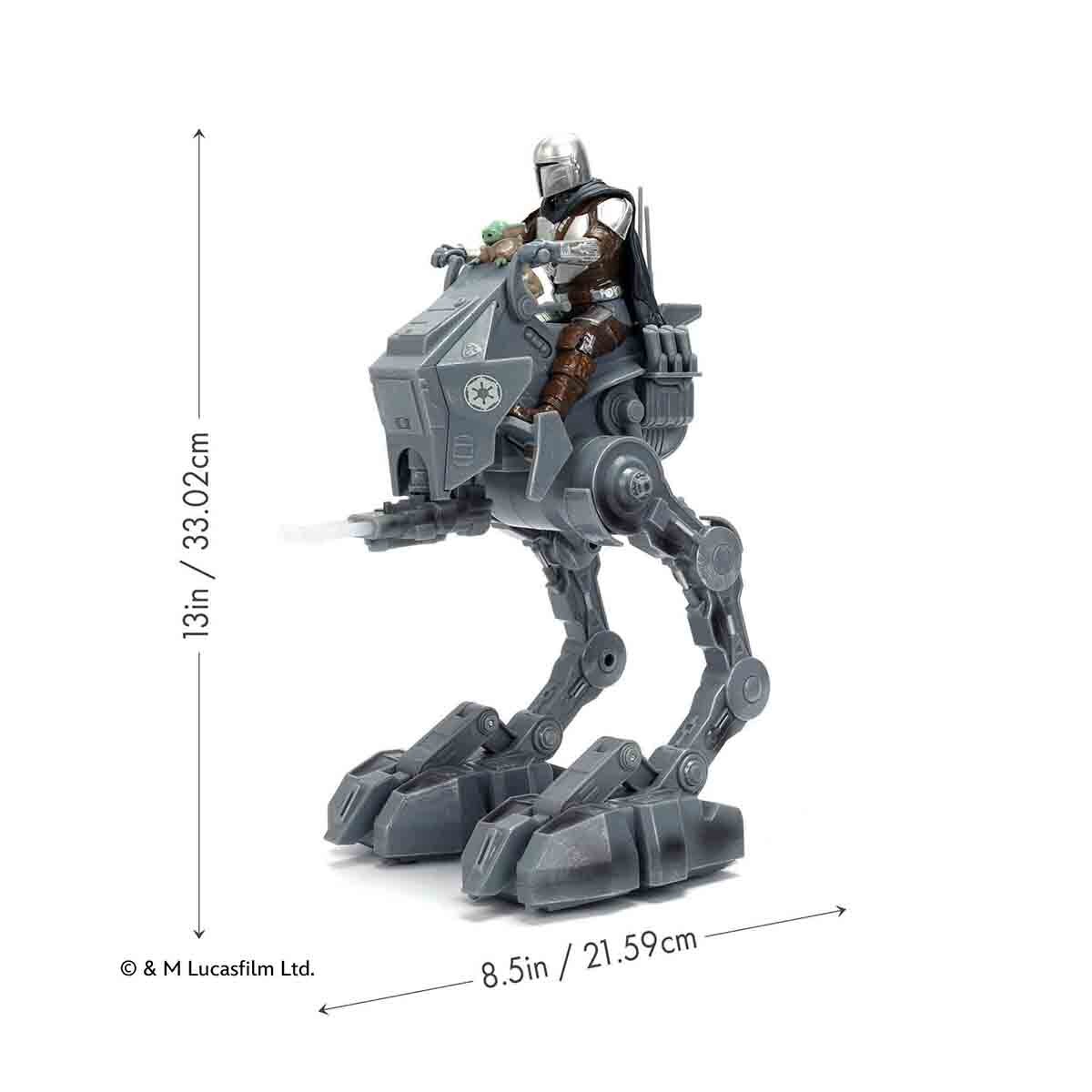 Radio Control del robot de ataque AT-RT Walker de 25cm 2 canales 2,4 GHz Disney Star Wars Jada 11