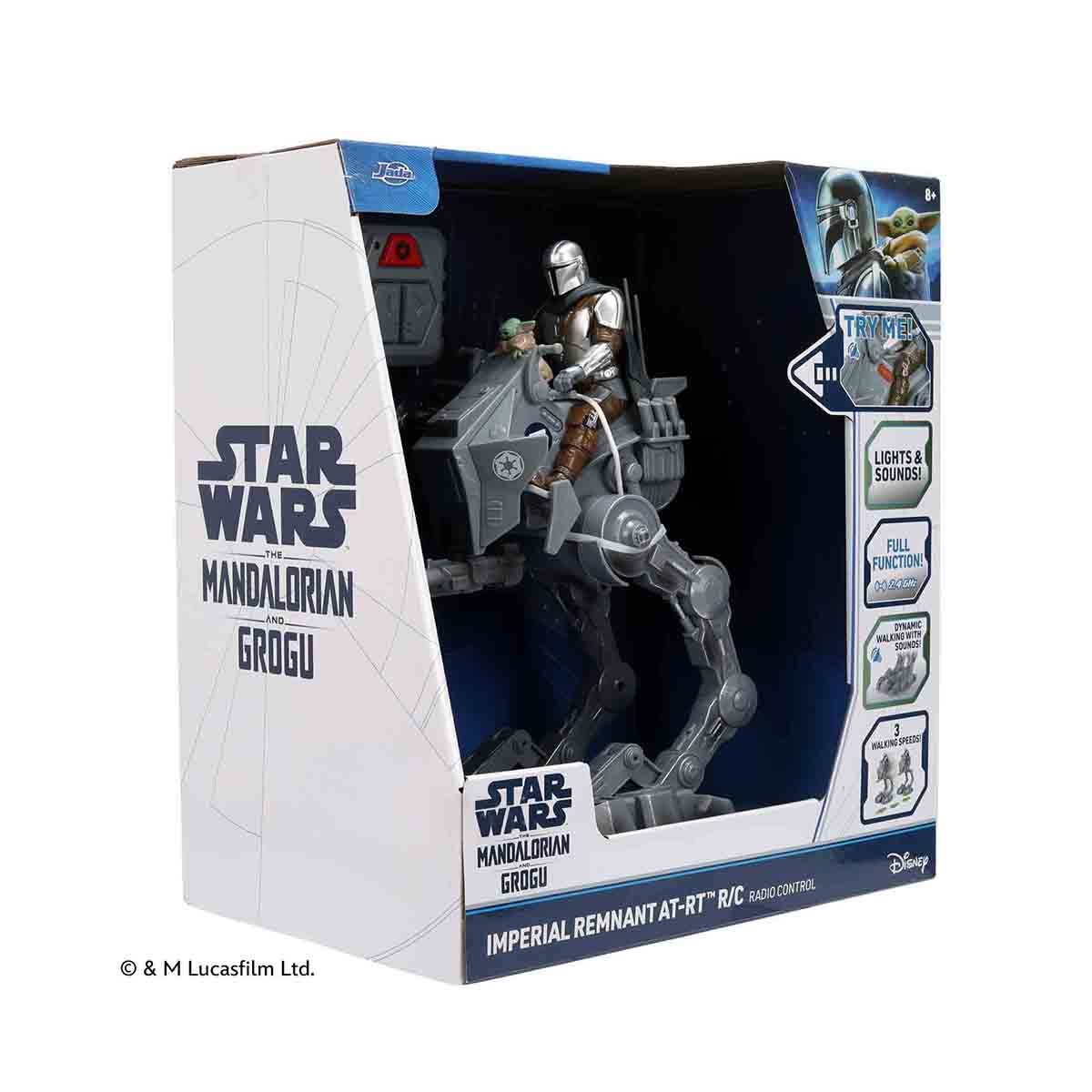 Radio Control del robot de ataque AT-RT Walker de 25cm 2 canales 2,4 GHz Disney Star Wars Jada 14