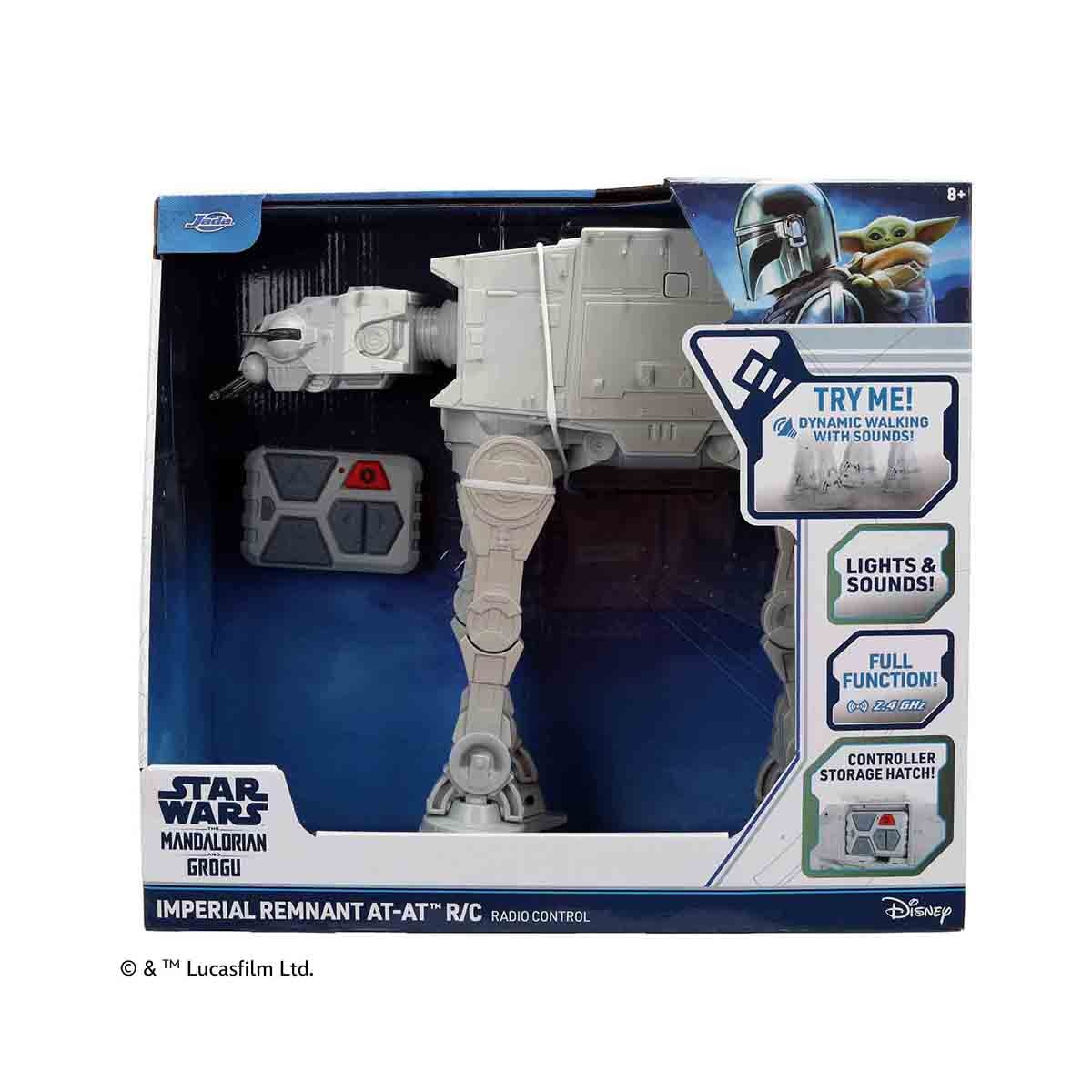 Radio Control del transporte armado AT-AT  2 canales 2,4 GHz  Walker de 33cm Disney Star Wars Jada 15