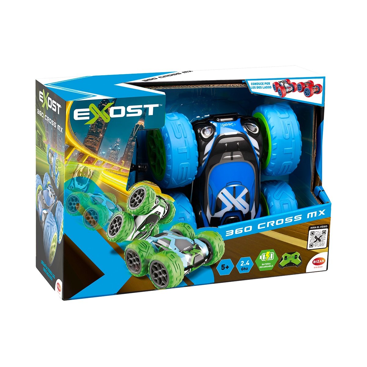 Vehículo radio control Exost 360 cross MX surtido Bizak 10