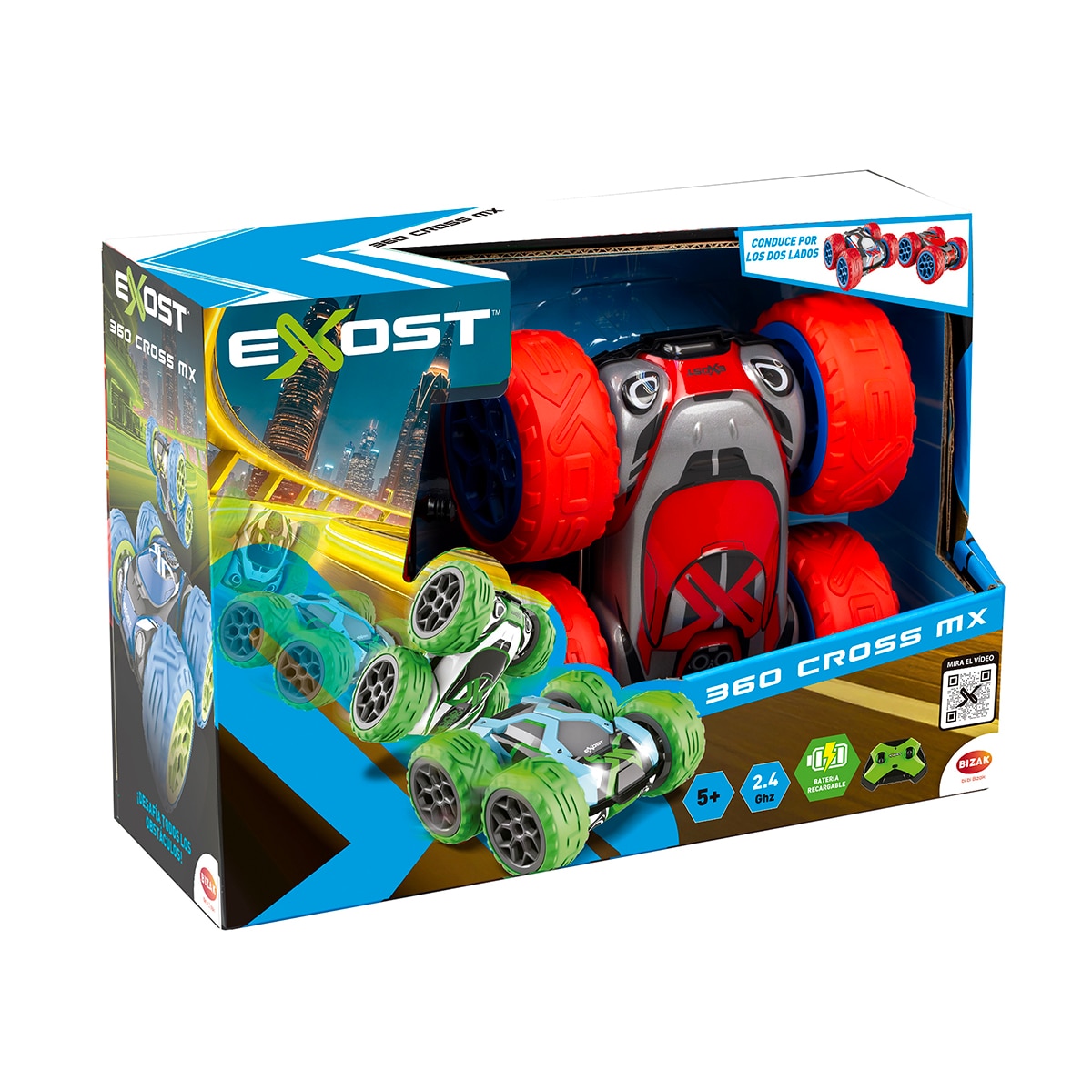 Vehículo radio control Exost 360 cross MX surtido Bizak 20