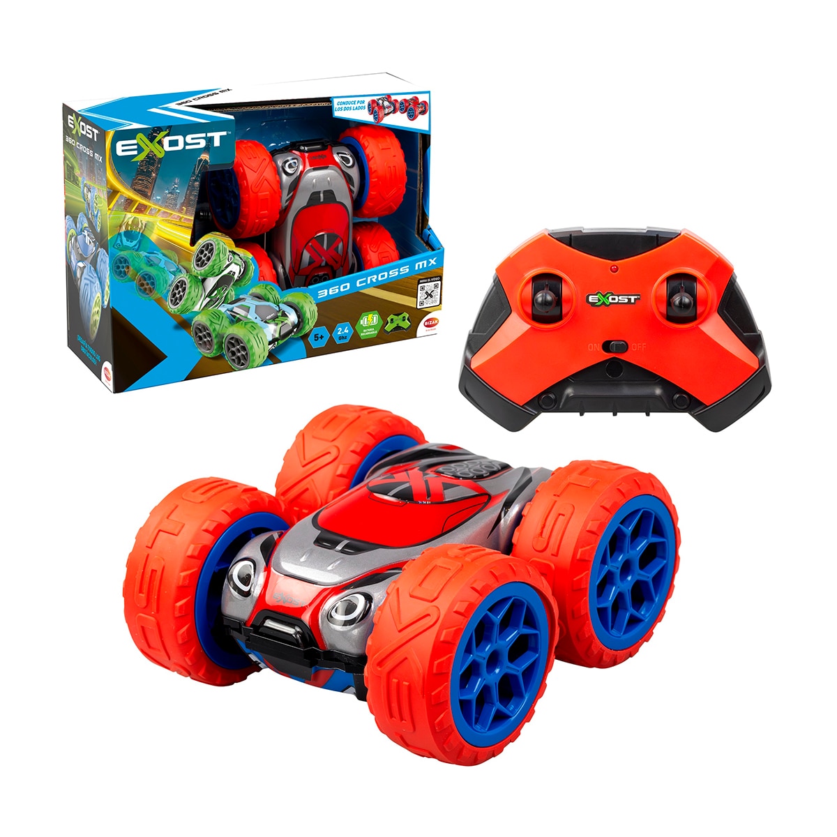 Vehículo radio control Exost 360 cross MX surtido Bizak 21