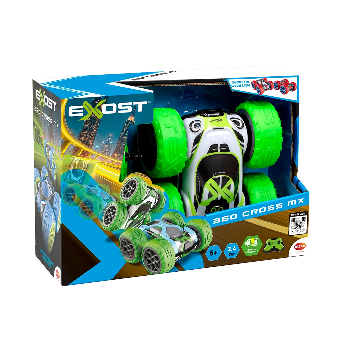 Vehículo radio control Exost 360 cross MX surtido Bizak 30