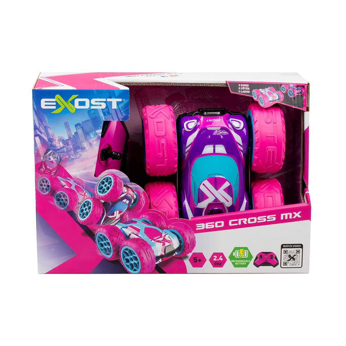 Vehículo radio control Exost 360 cross MX Amazon Bizak 10
