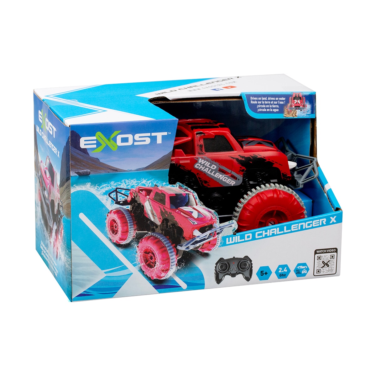 Vehículo radio control Exost Wild Challenger X Bizak 10