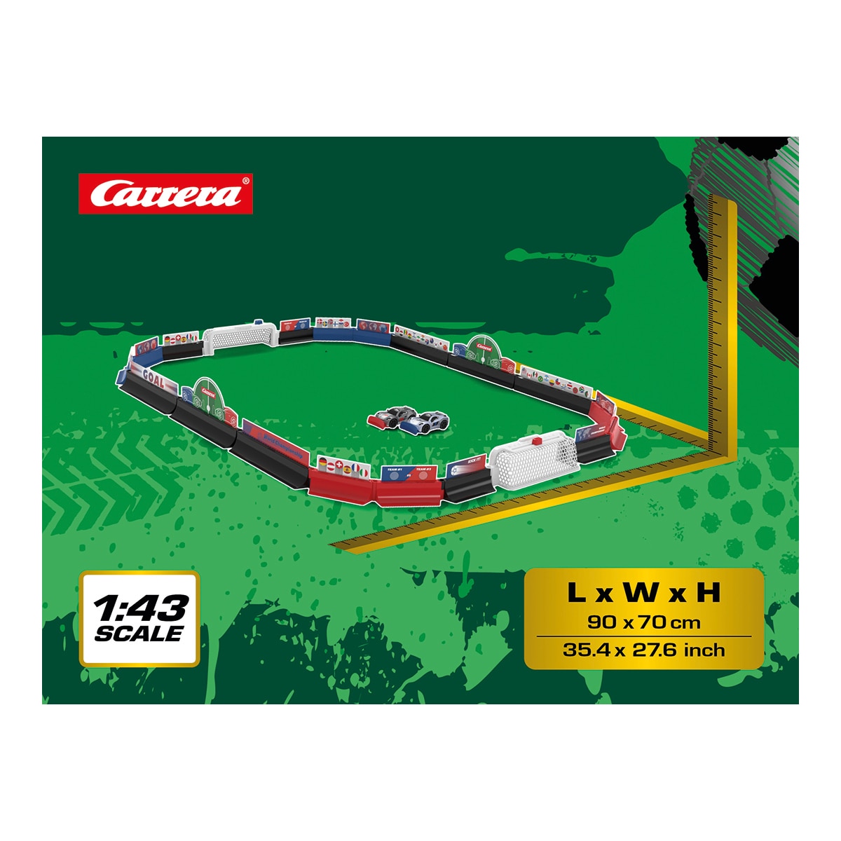 Juego de fútbol radio control 2,4GHz Carrera RC Soccer Set - World Championship Carrera RC 5