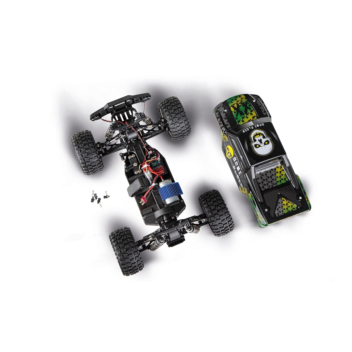 Coche radio control 2,4GHz Bone Racer Carrera RC Professional 8