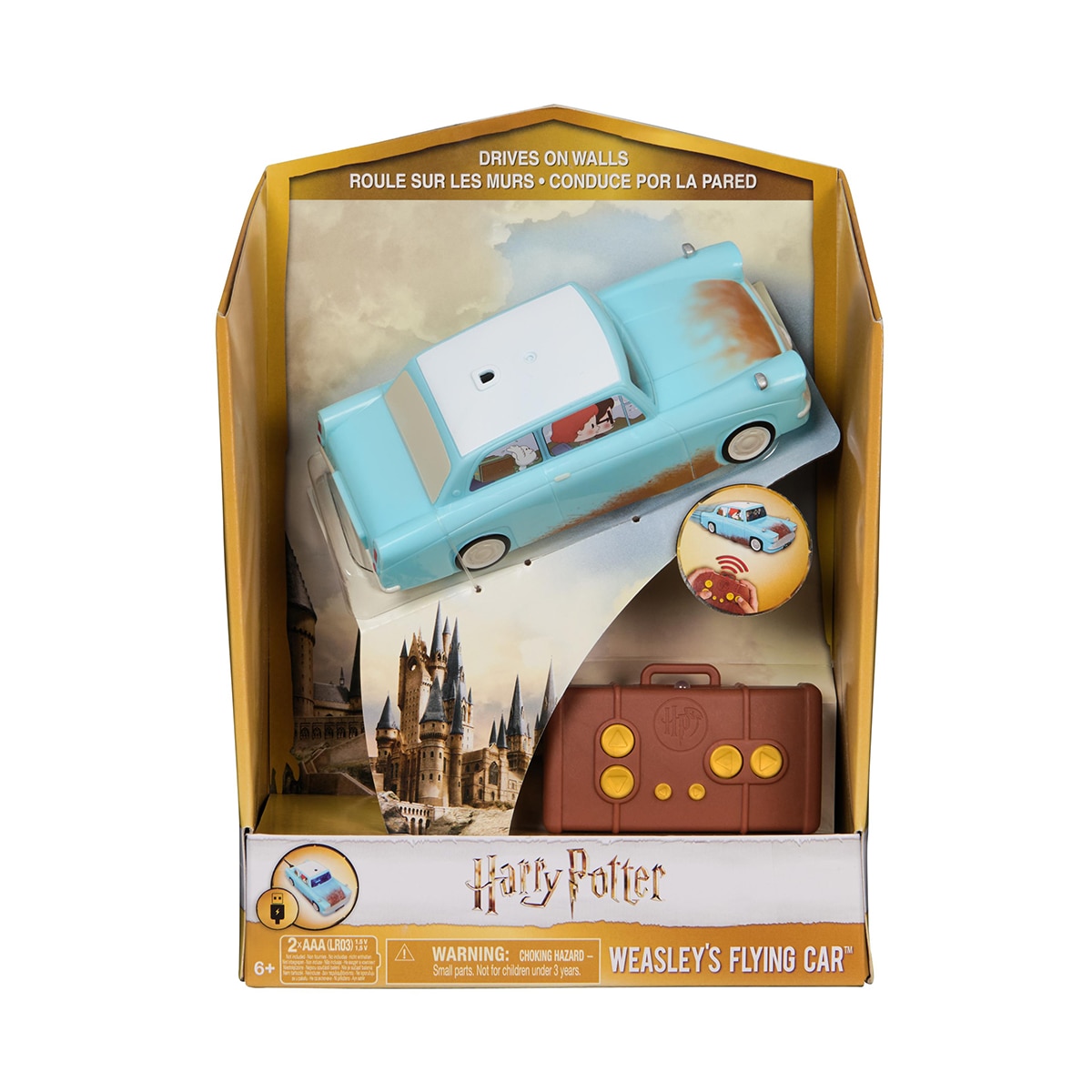 Vehículo RC Coche Volador Weasley Harry Potter Wizarding World Spin Master 1