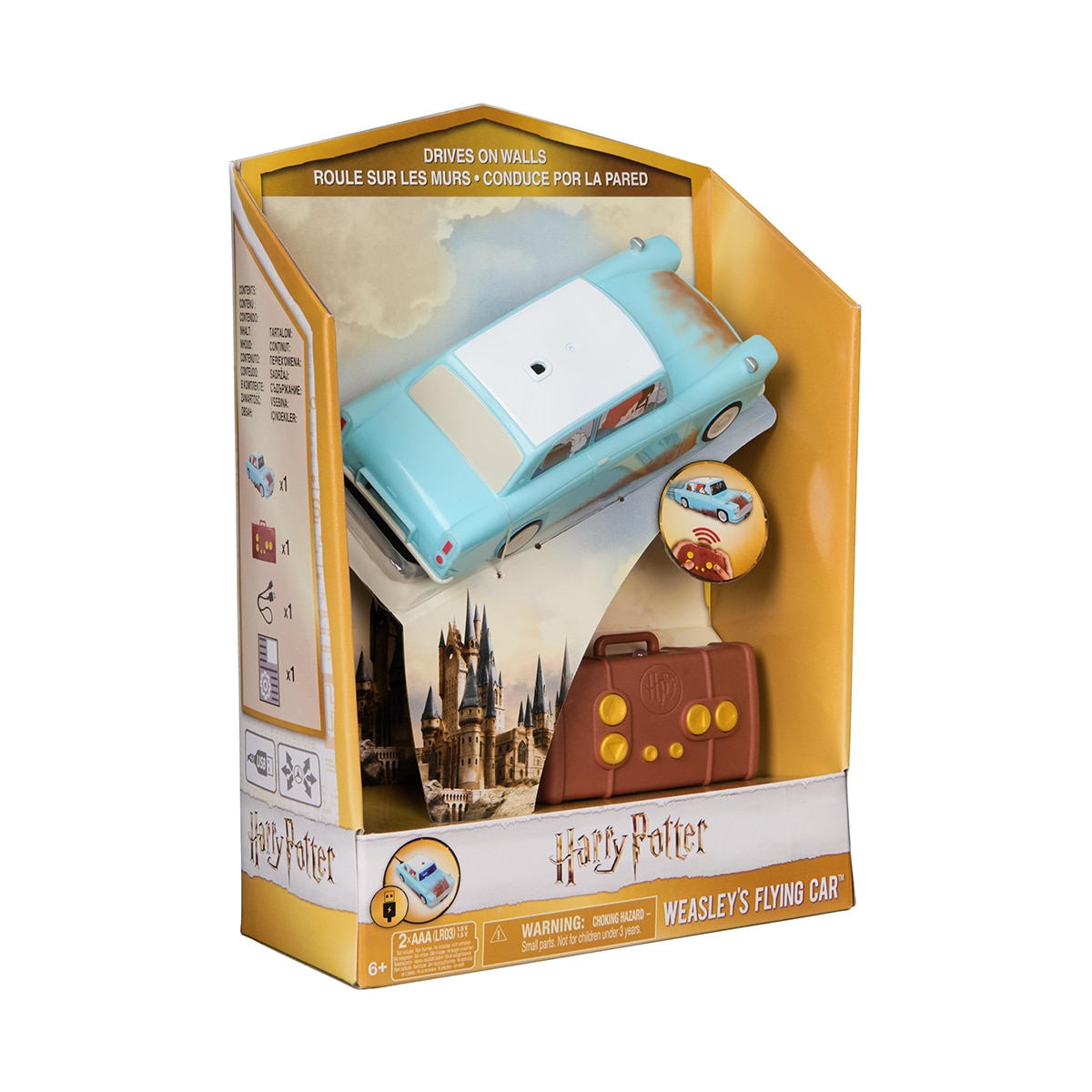 Vehículo RC Coche Volador Weasley Harry Potter Wizarding World Spin Master 4