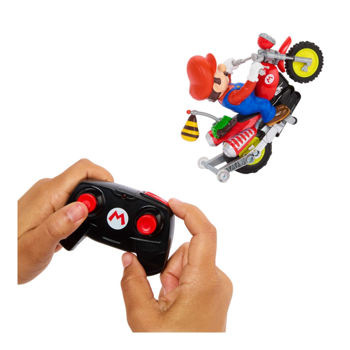 Coche Radio Control Mario Kart Moto Teledirigida Hot Wheels“Super Mario Galaxy Mattel 3