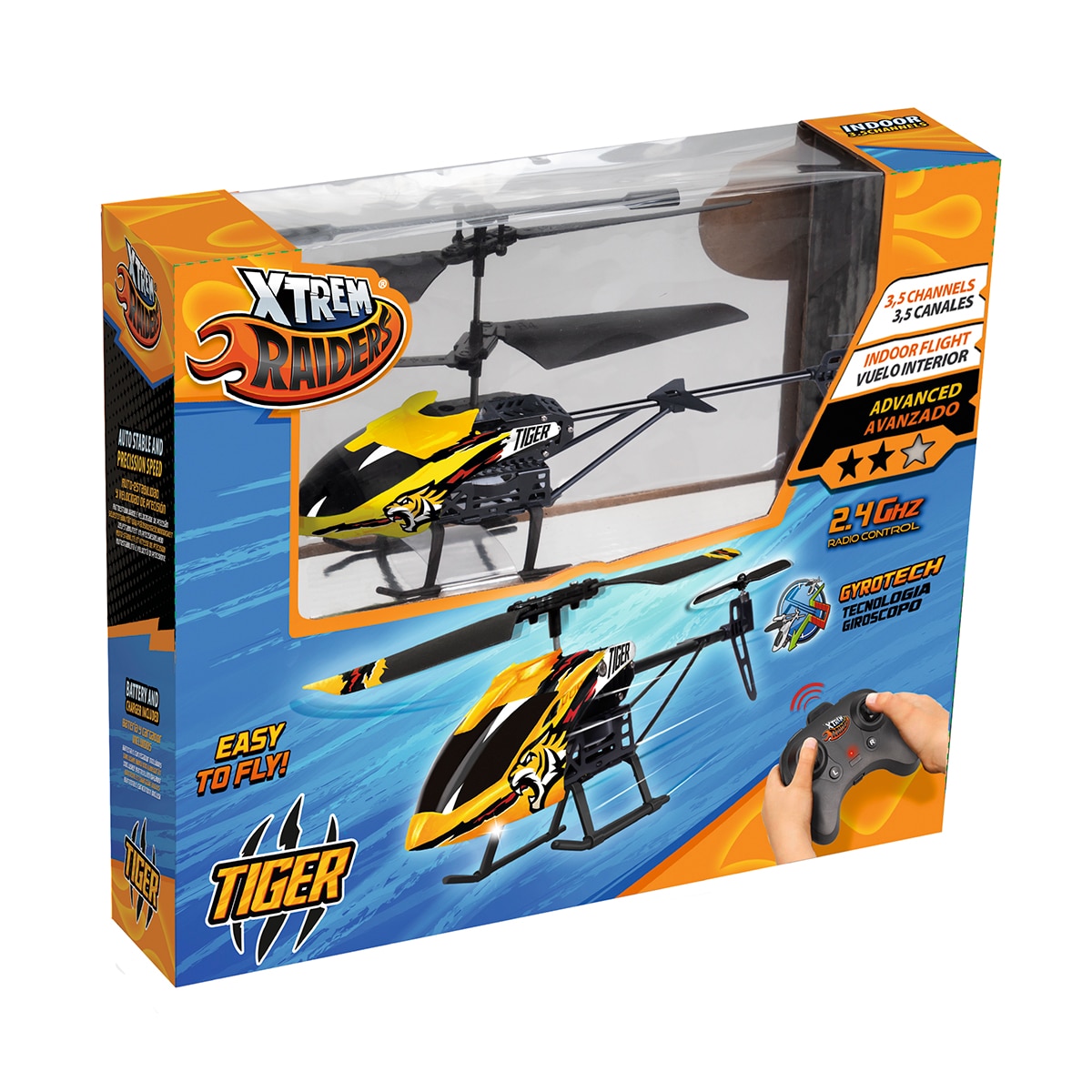 Juego  Helicóptero Tiger  Blue Rocket 2