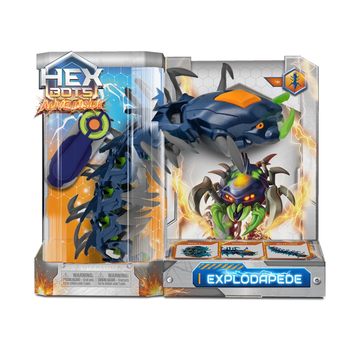 Imagen 0 de Radio Control Exploding Centipede Hexbots Spin Master