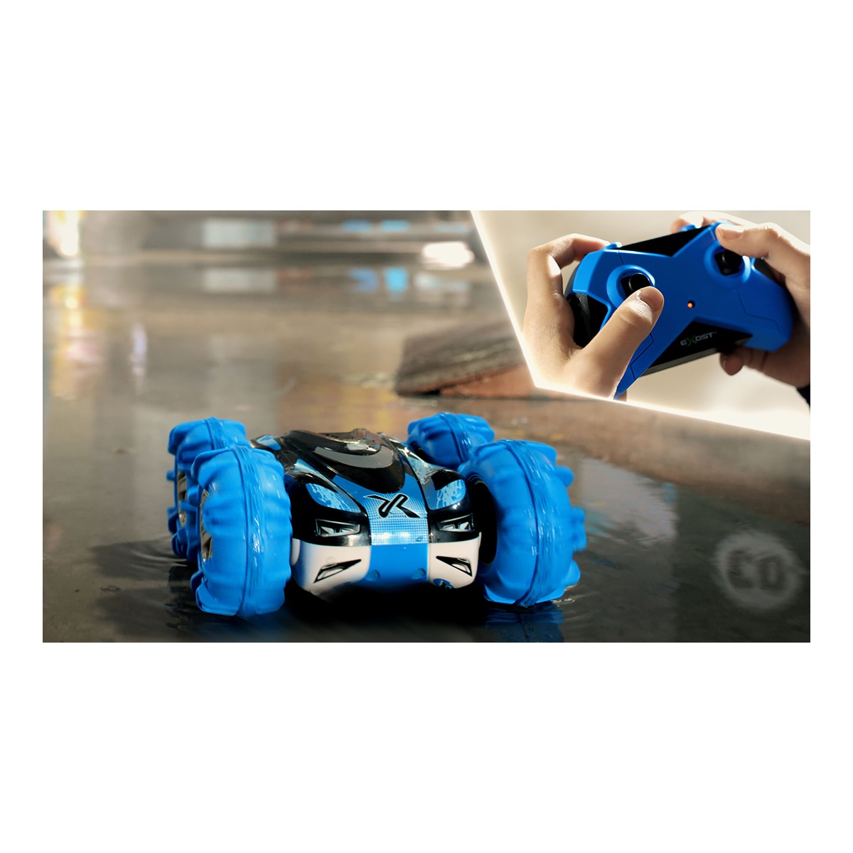 Vehículo Radio control Exost Aqua Cross Bizak 8
