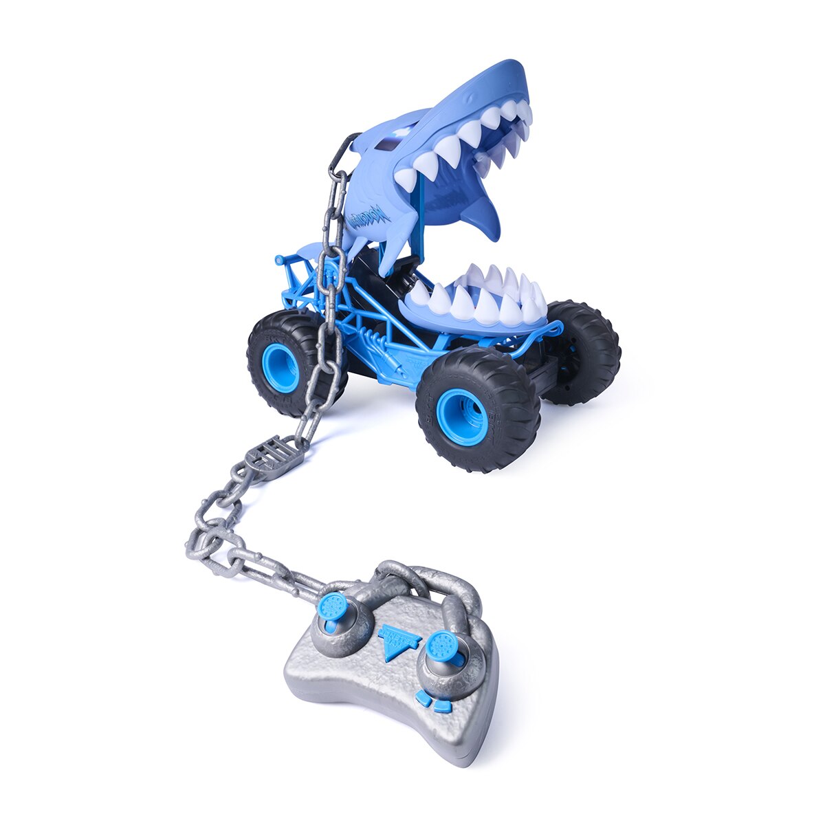 Vehículo MJC Smash and Bash Grave Digger Radio Control Spin Master Monster Jam 3