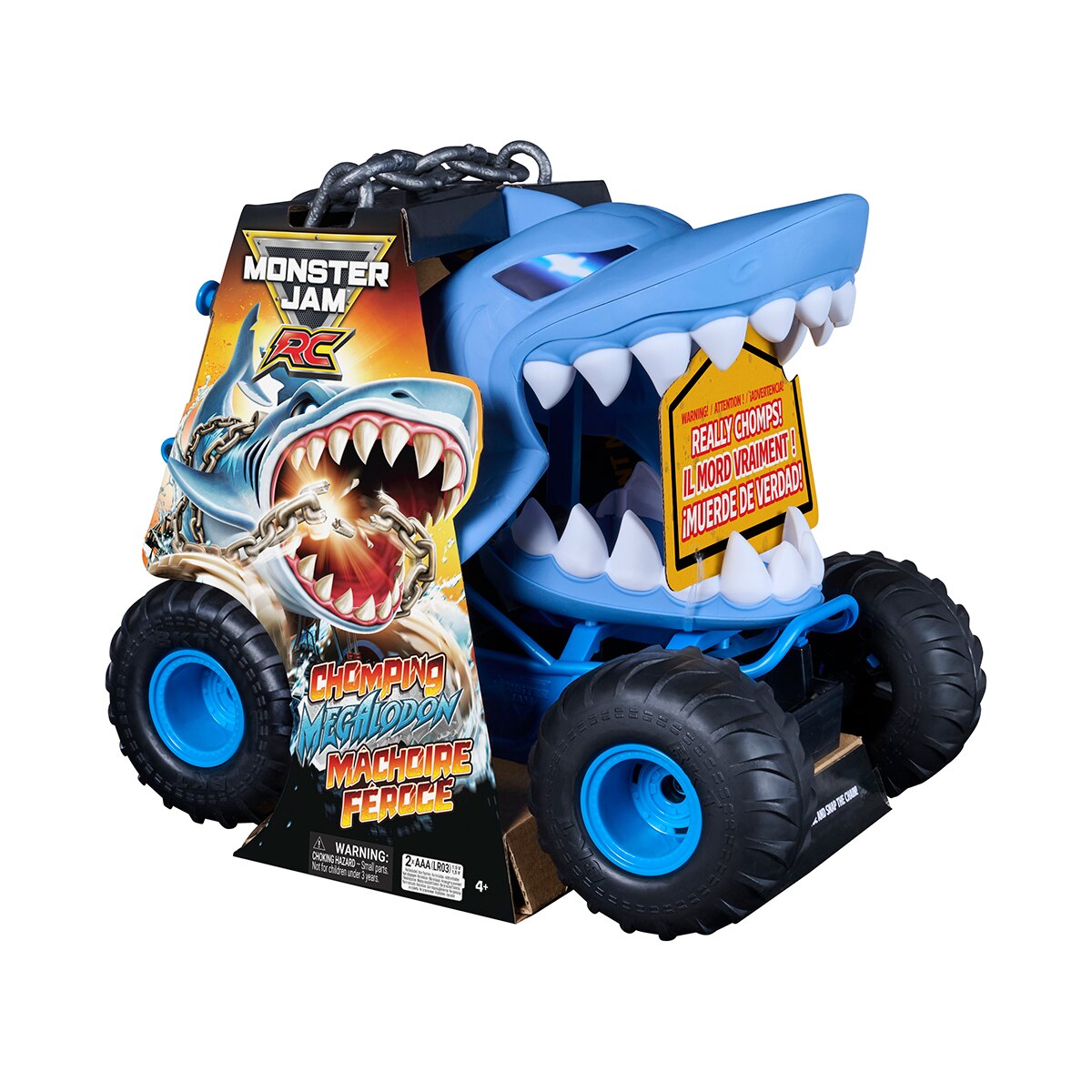 Vehículo MJC Smash and Bash Grave Digger Radio Control Spin Master Monster Jam 4
