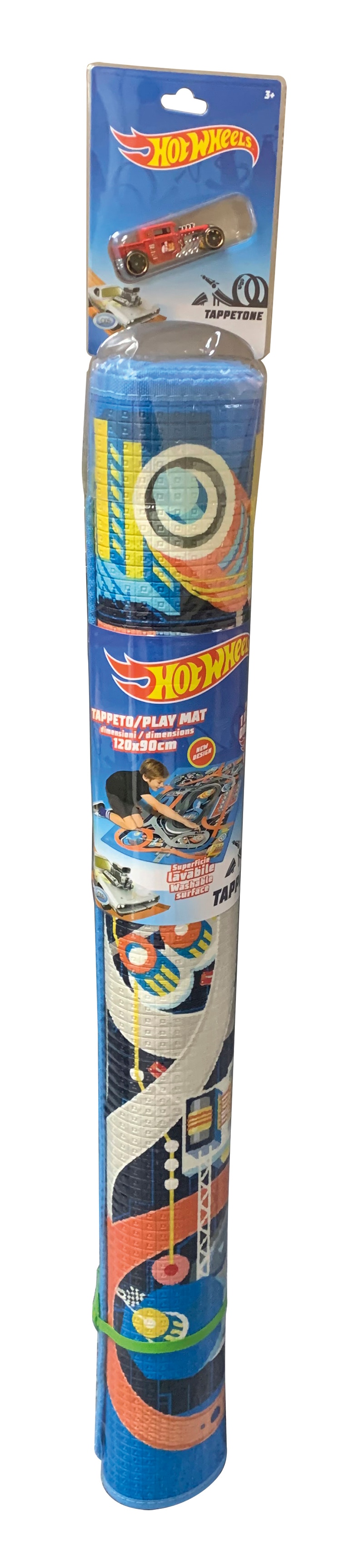 Playmat Hot Wheels con coche 2