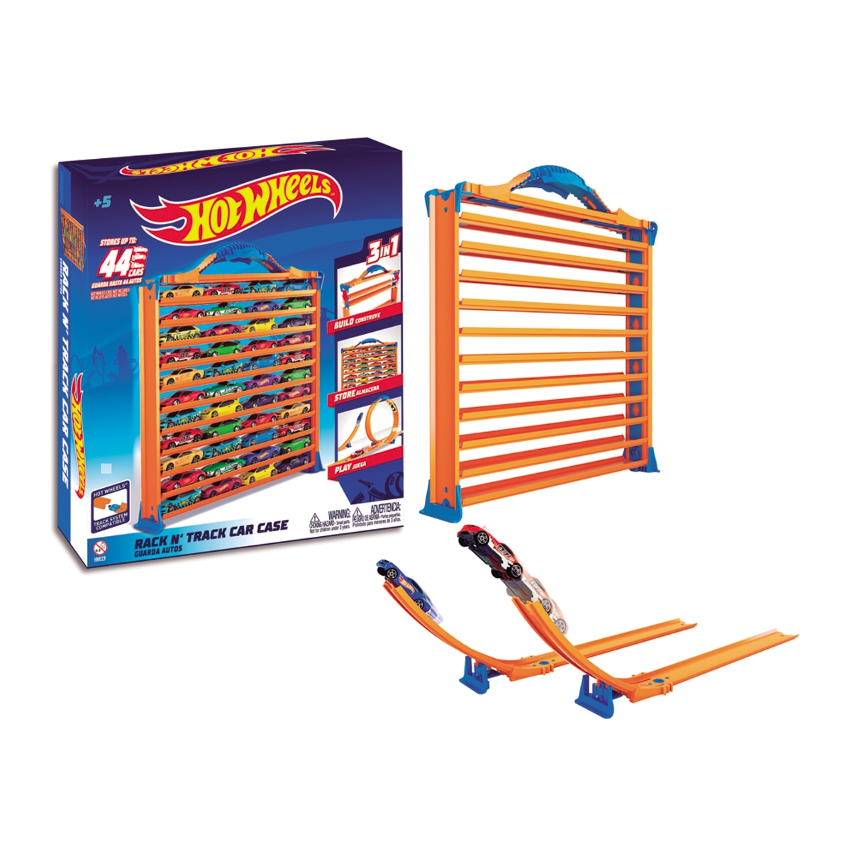 Maletín Portacoches Hot Wheels 3 en 1 1