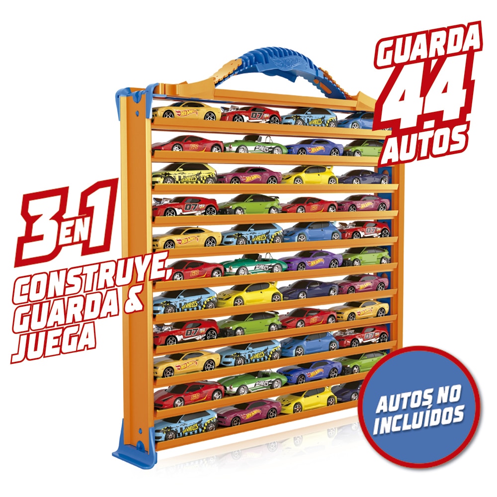 Maletín Portacoches Hot Wheels 3 en 1 2