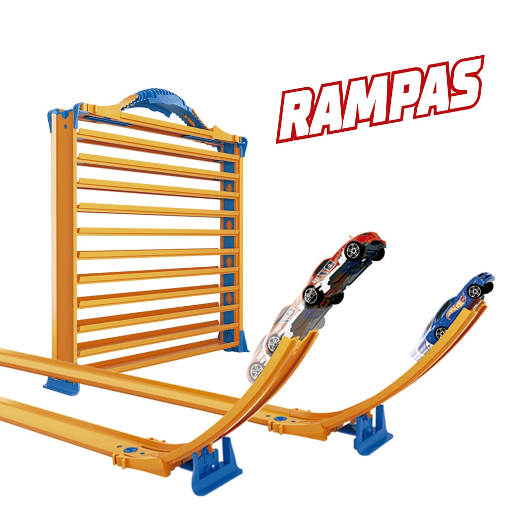 Maletín Portacoches Hot Wheels 3 en 1 3